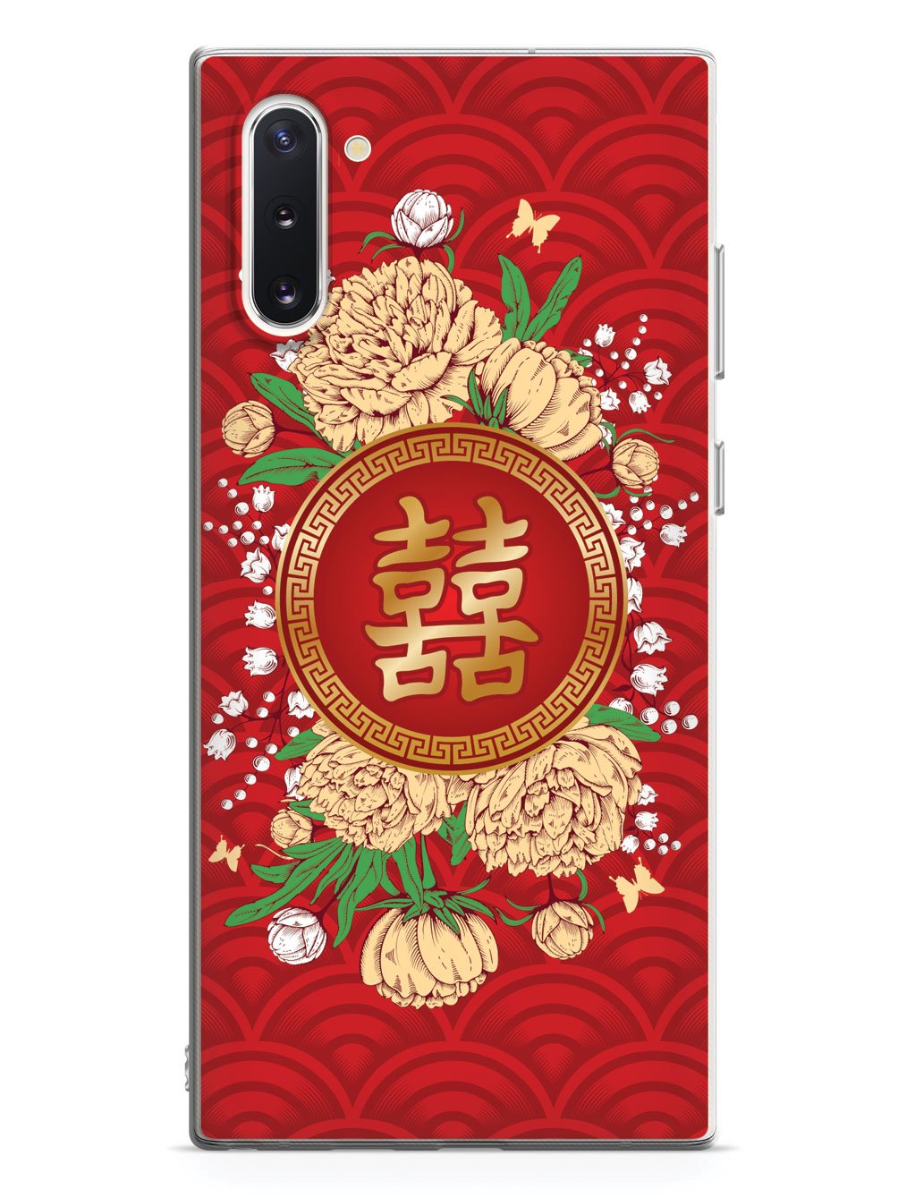 Chinese New Year - Floral Red Envelope - White Case