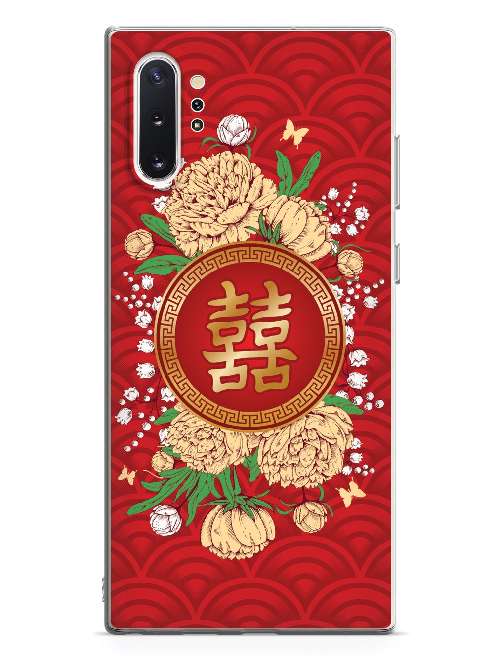 Chinese New Year - Floral Red Envelope - White Case