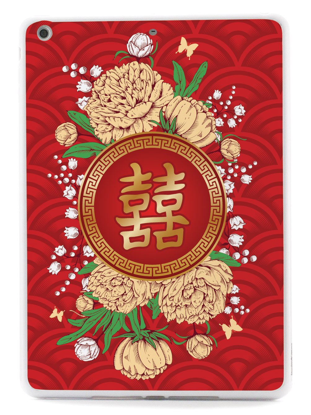 Chinese New Year - Floral Red Envelope - White Case
