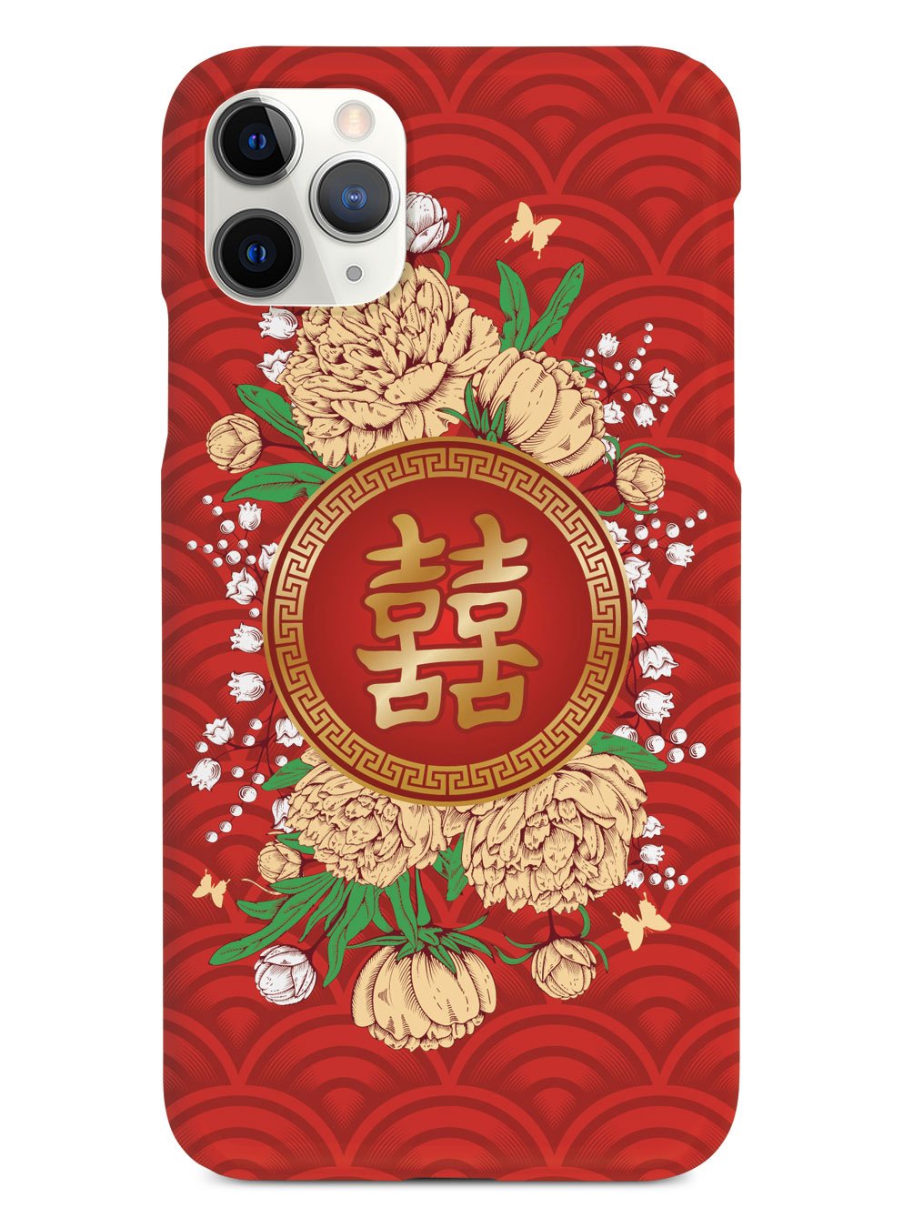 Chinese New Year - Floral Red Envelope - White Case