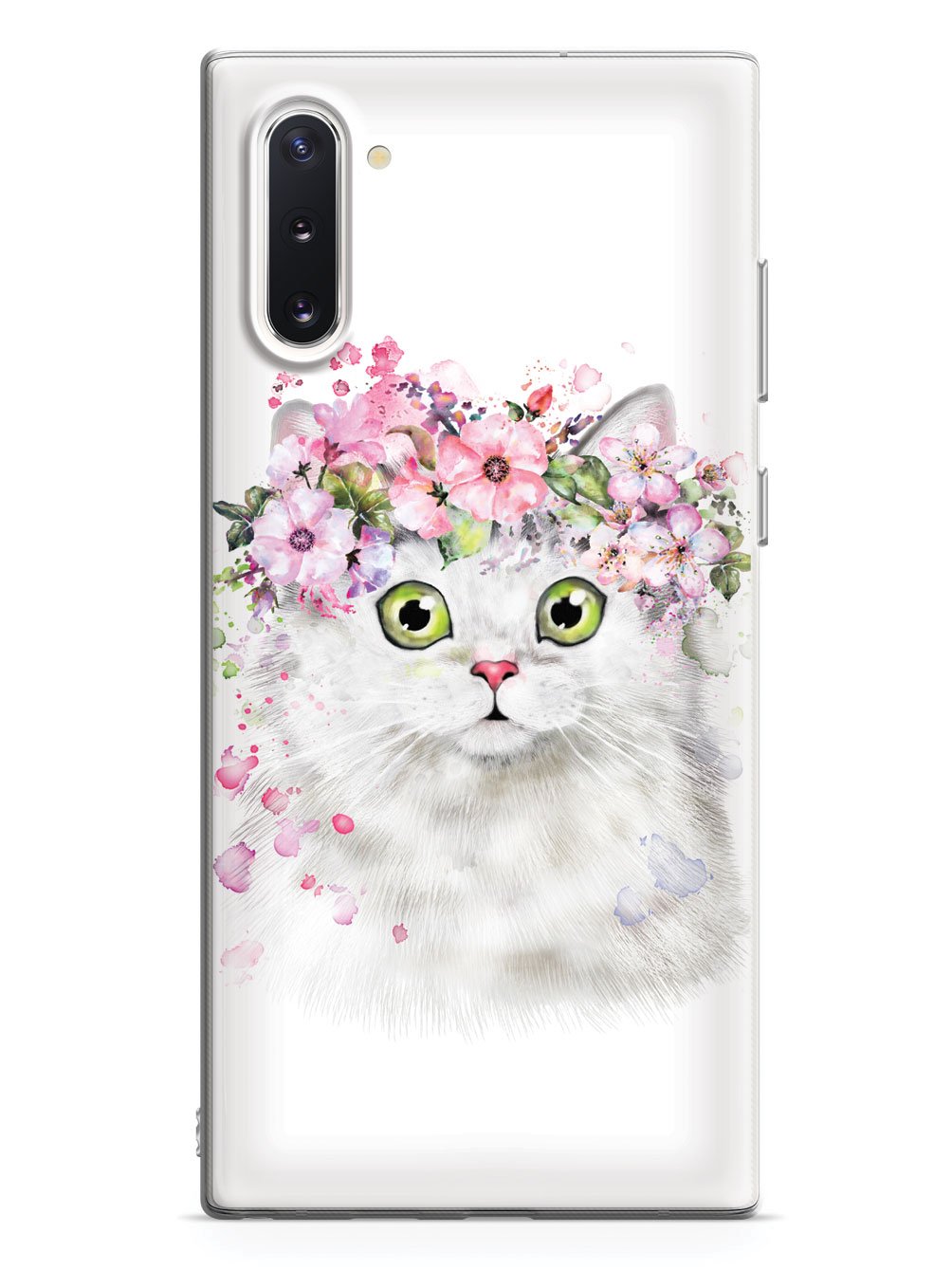 Surprised Flower Kitty - Persian Cat Case