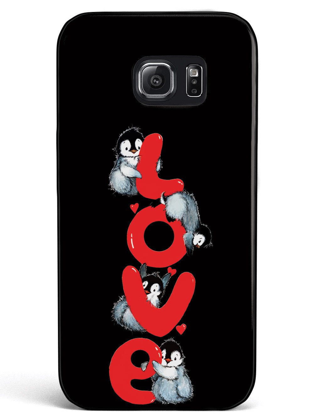 Penguin LOVE - Black Case