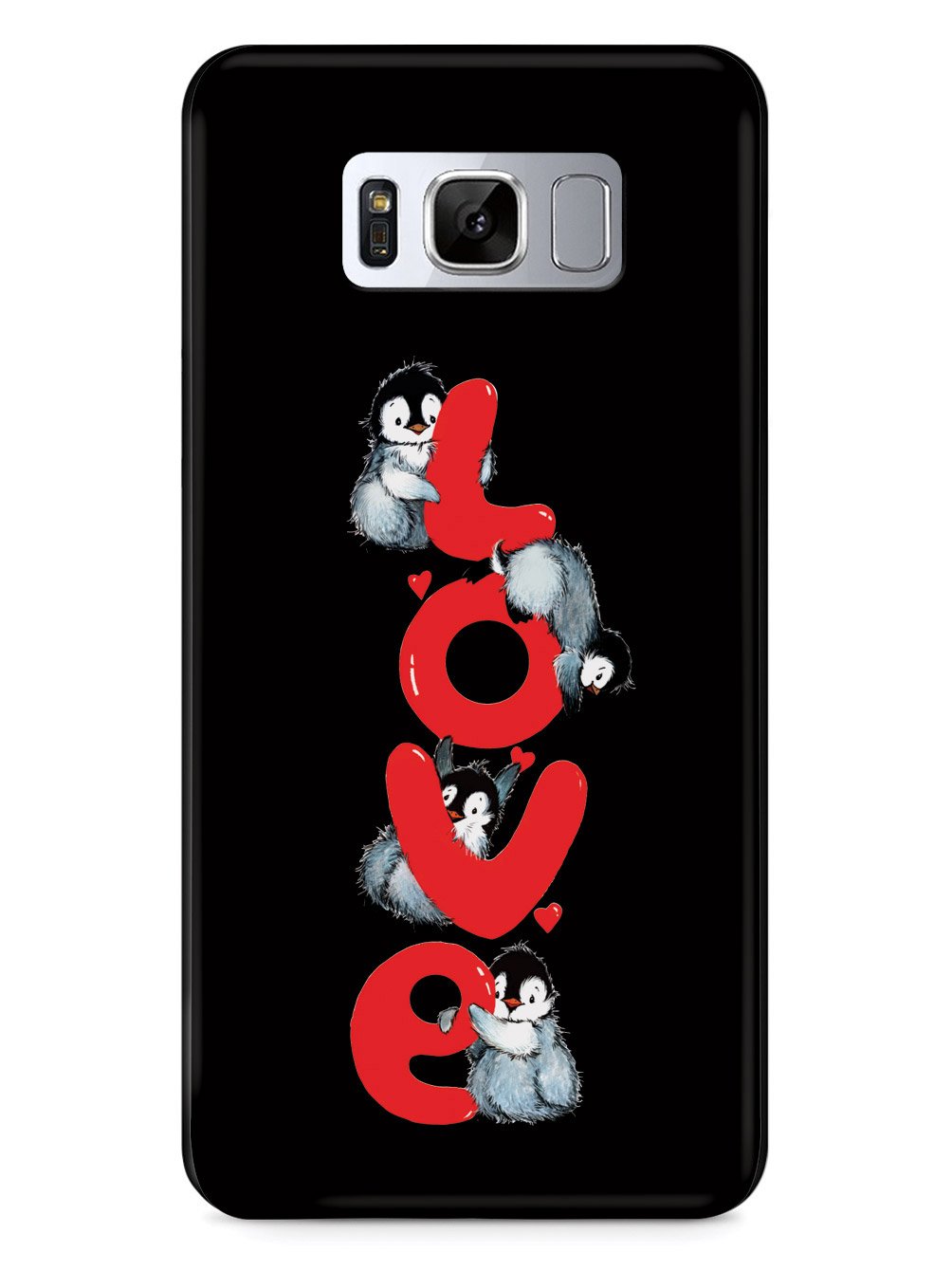 Penguin LOVE - Black Case