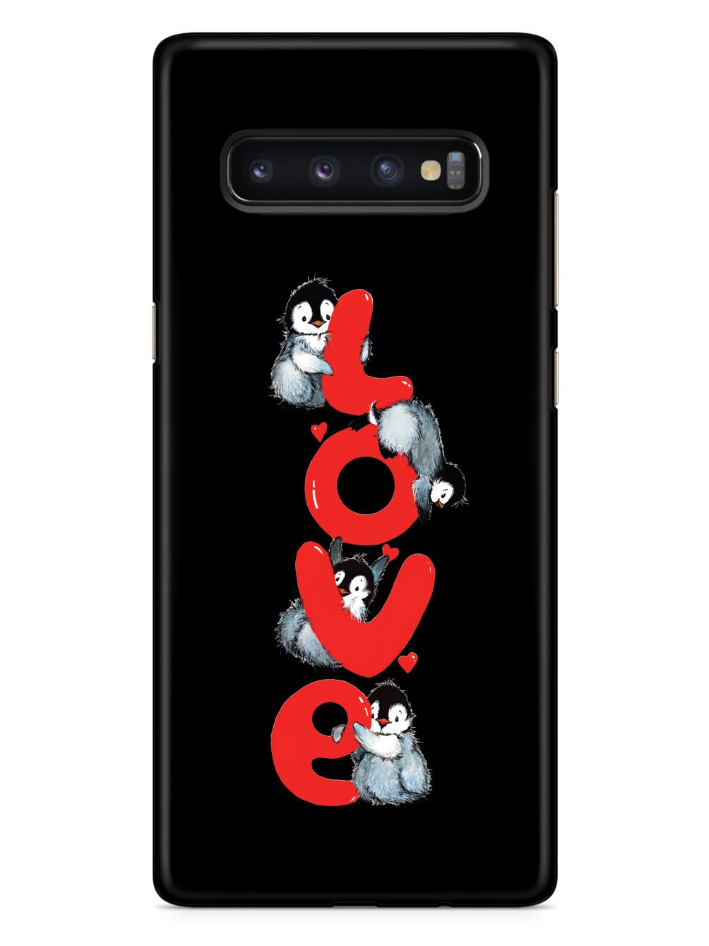 Penguin LOVE - Black Case
