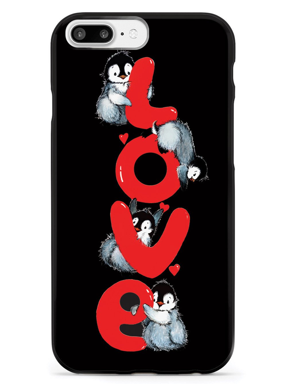 Penguin LOVE - Black Case