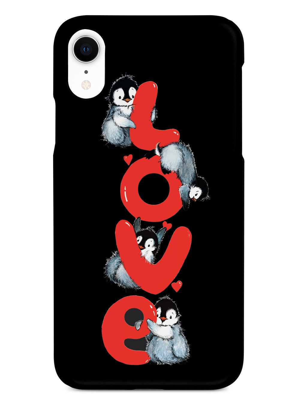 Penguin LOVE - Black Case