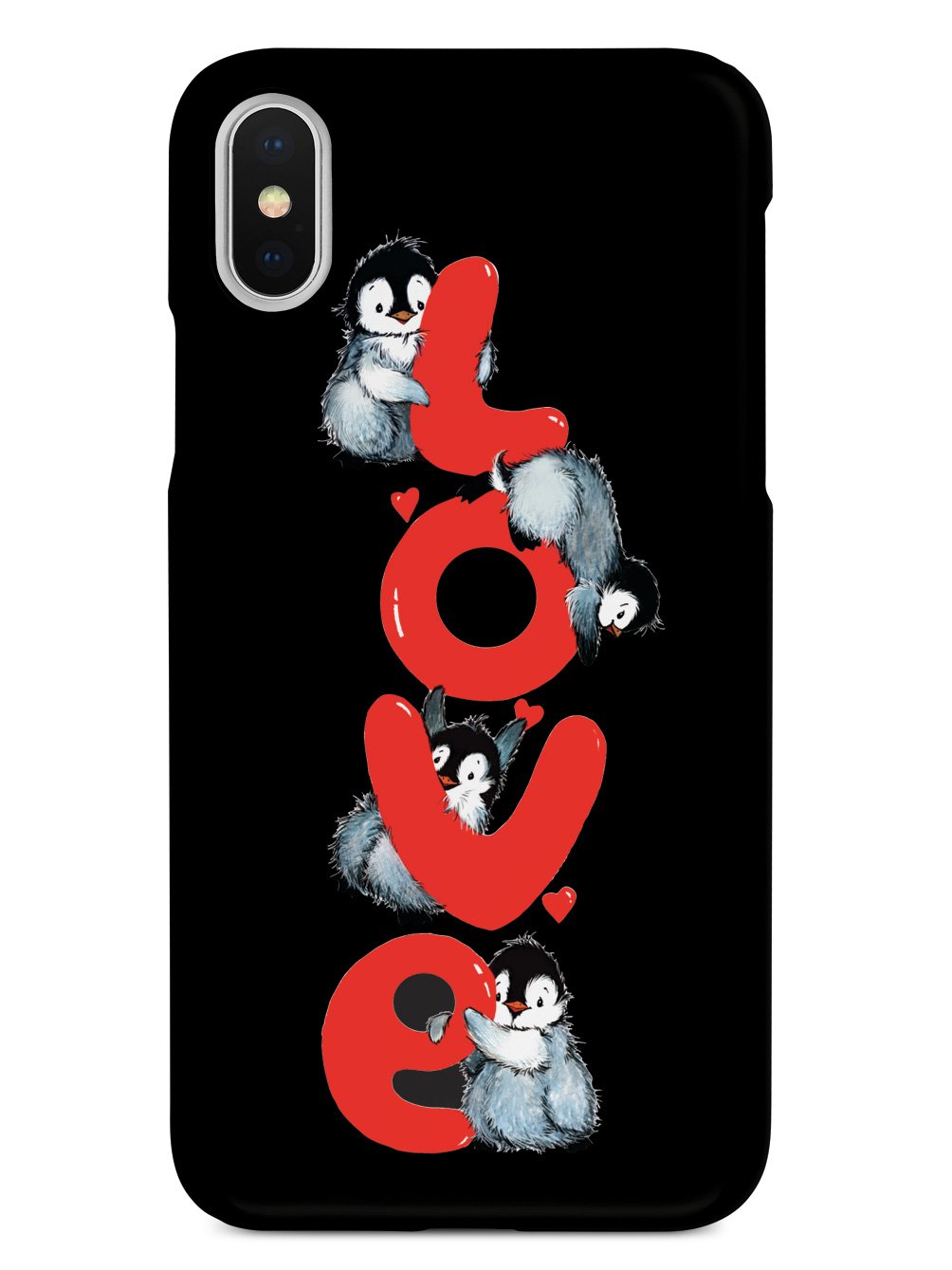 Penguin LOVE - Black Case