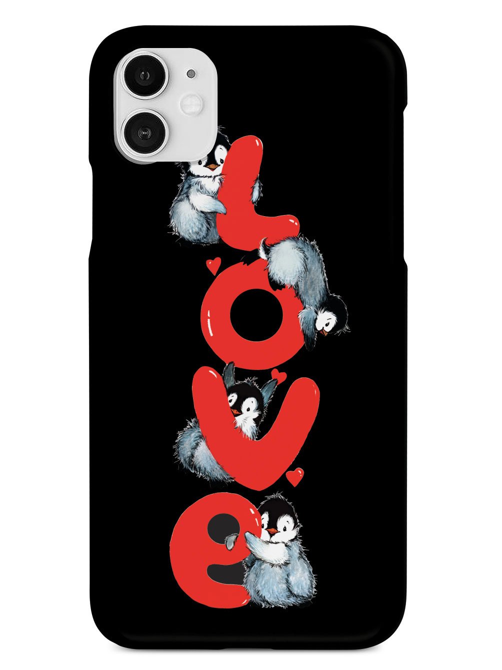 Penguin LOVE - Black Case