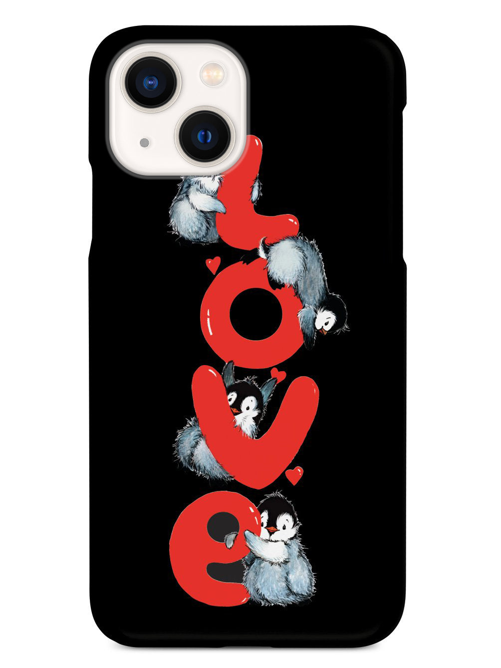 Penguin LOVE - Black Case