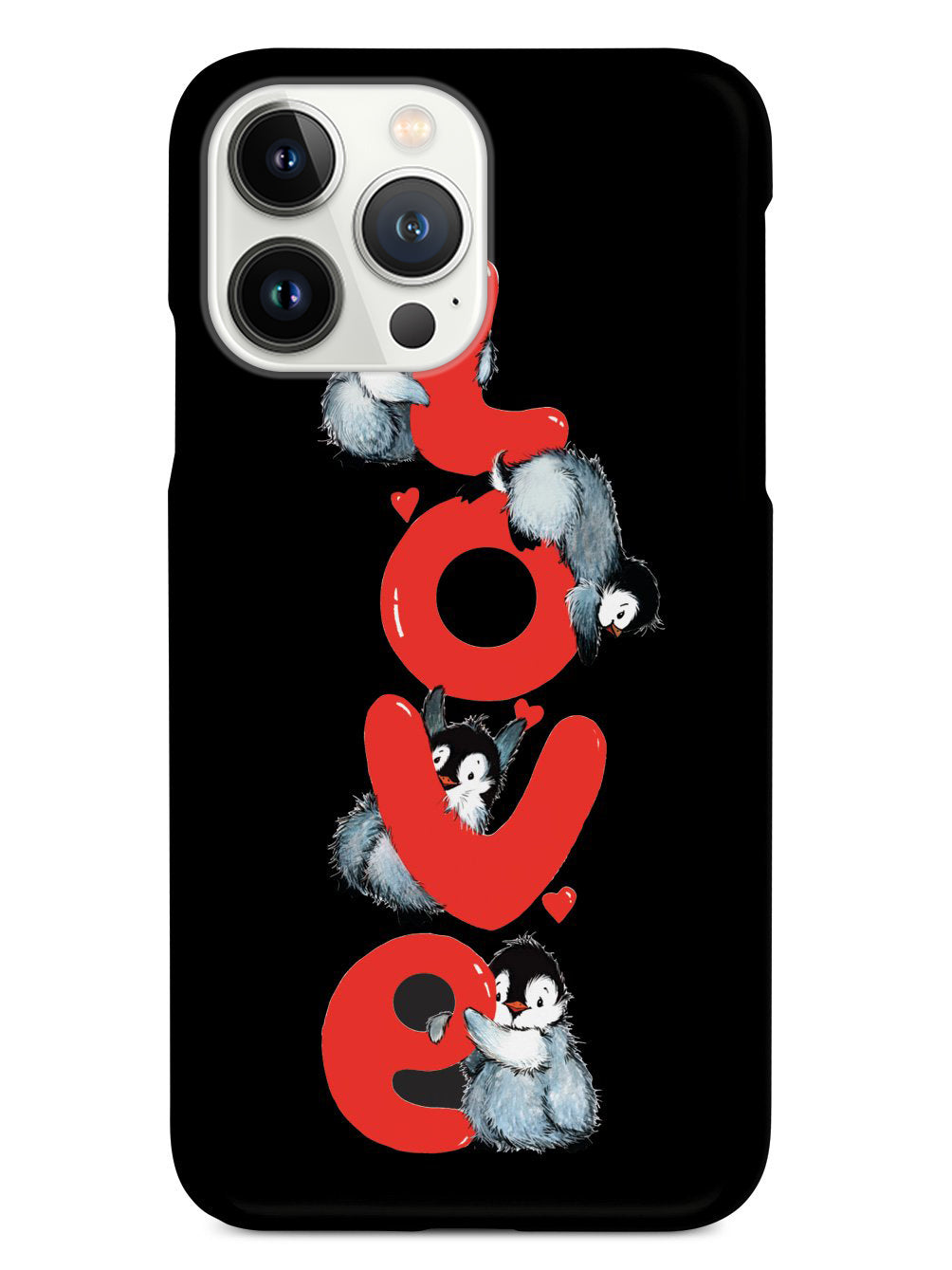 Penguin LOVE - Black Case