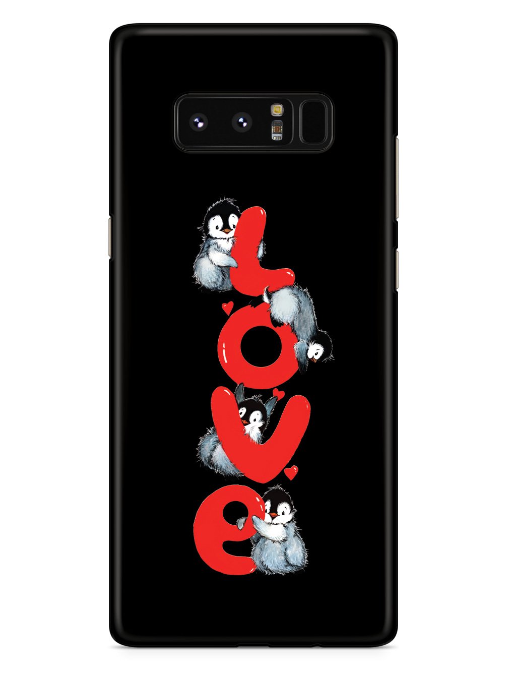 Penguin LOVE - Black Case