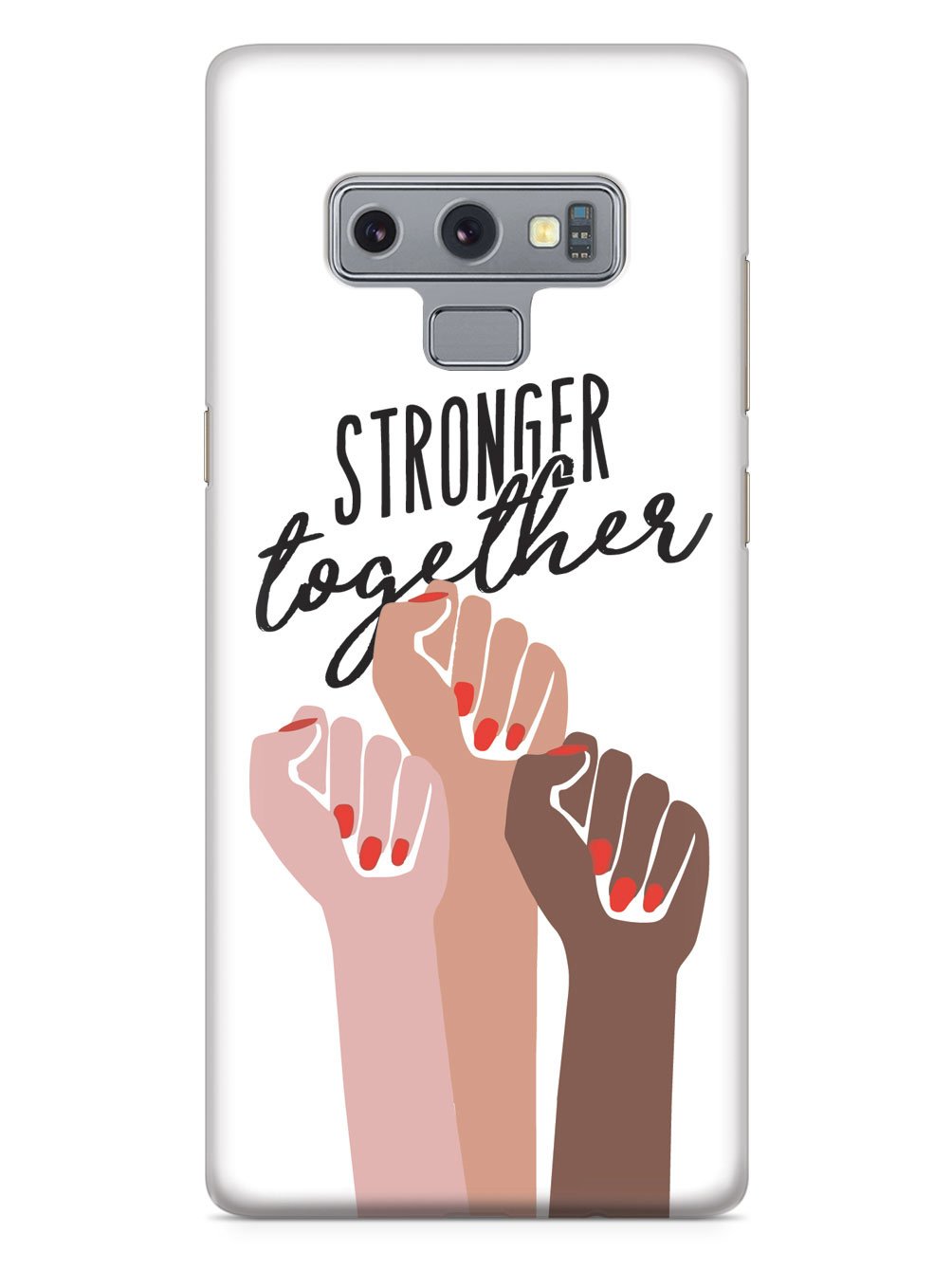 Stronger Together - Women's March Solidarity - White Case