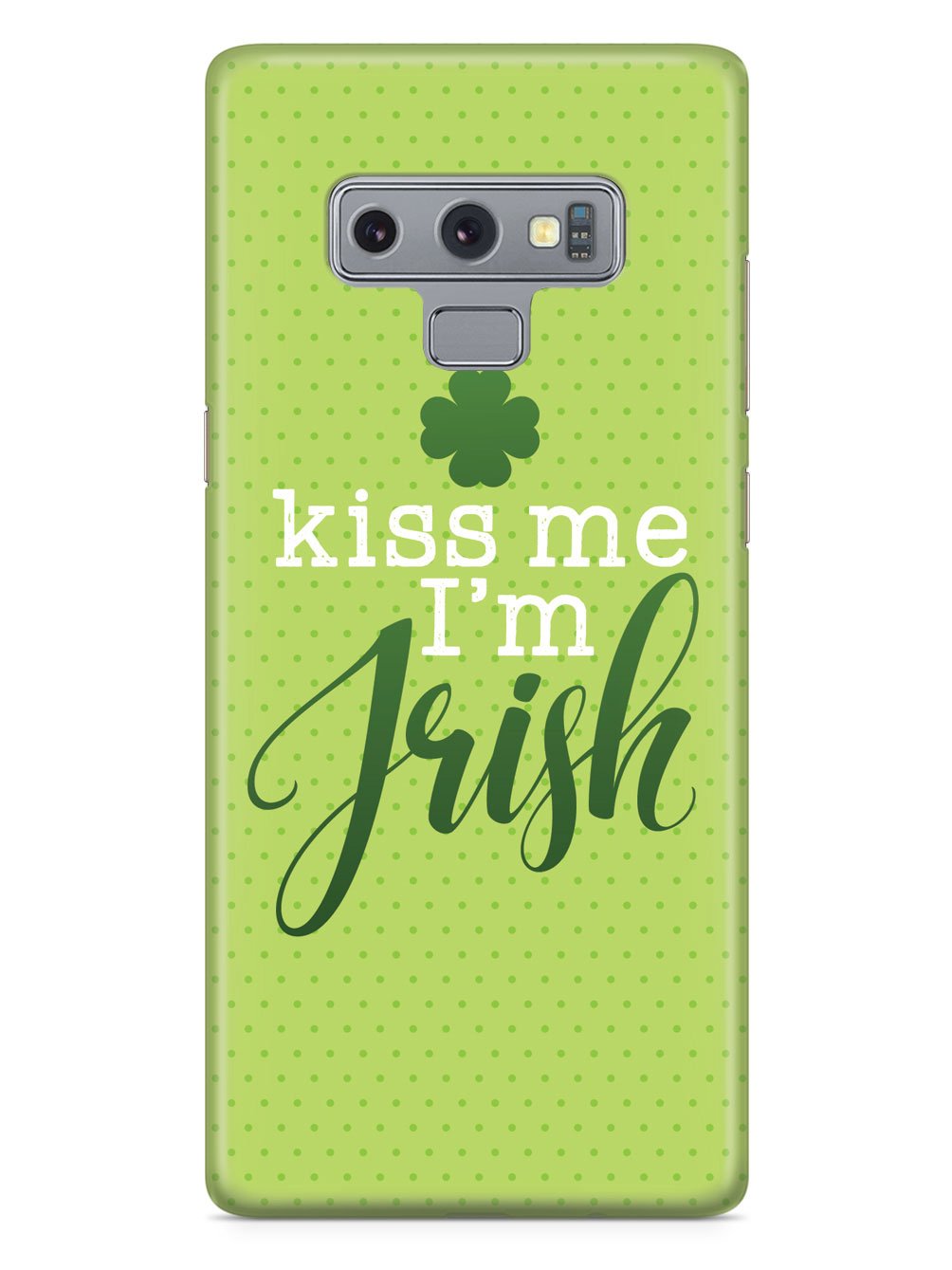 Kiss Me, I'm Irish - Polka Dots Case