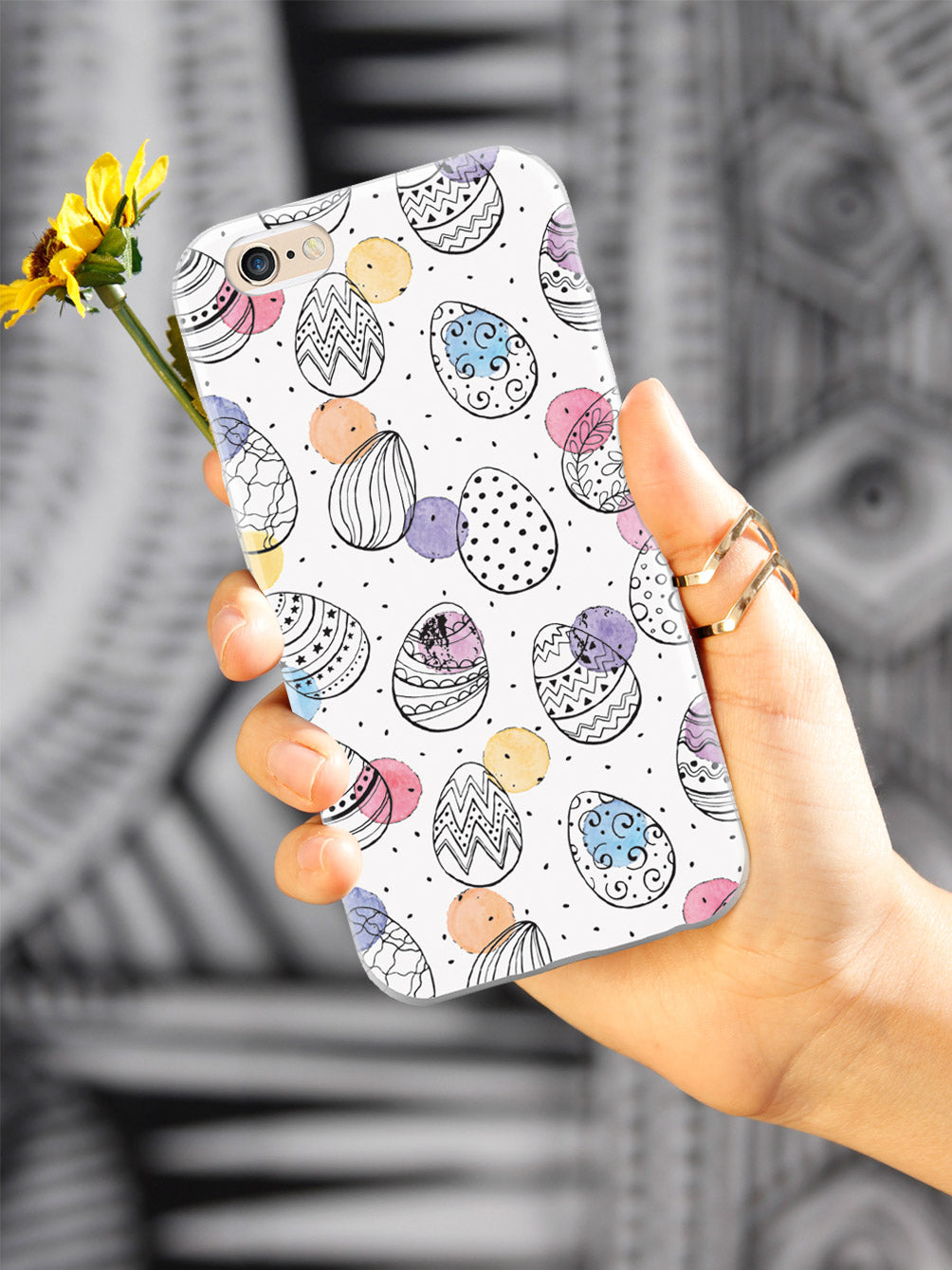 Easter Egg Pattern Case