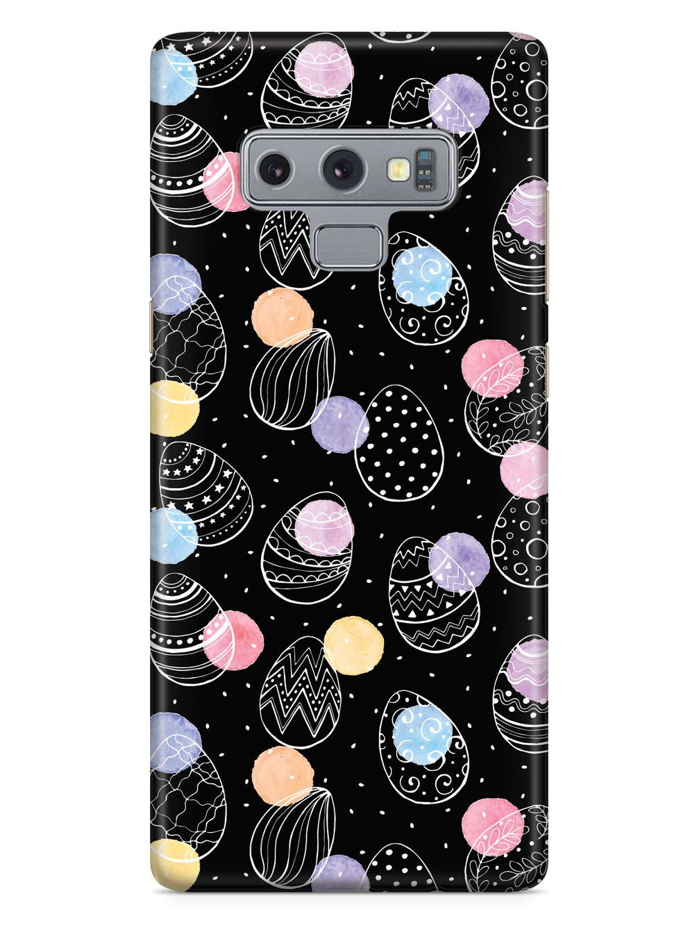 Easter Egg Pattern - Black Case