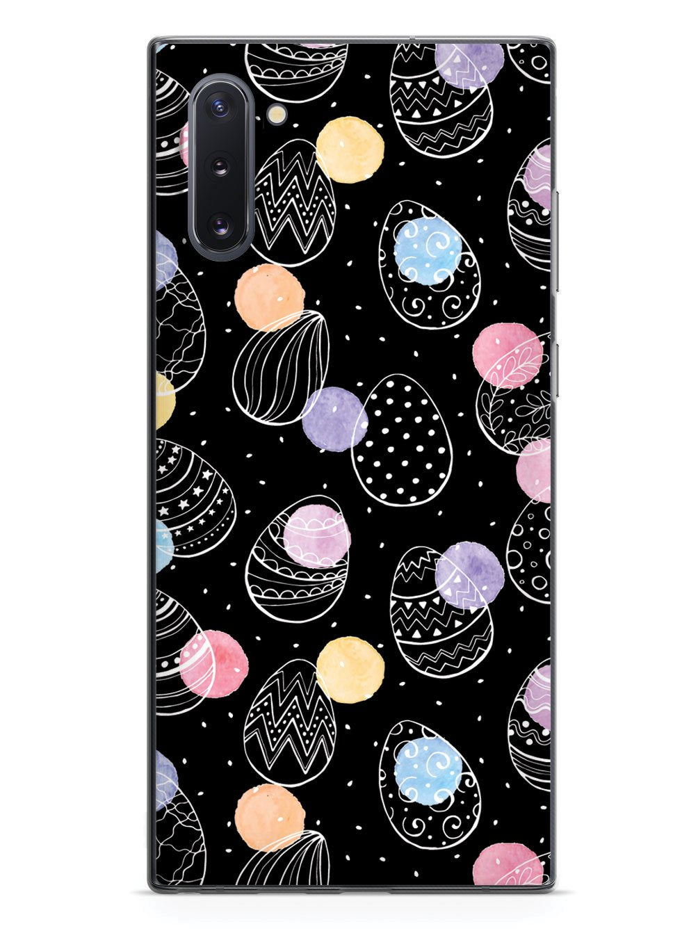 Easter Egg Pattern - Black Case