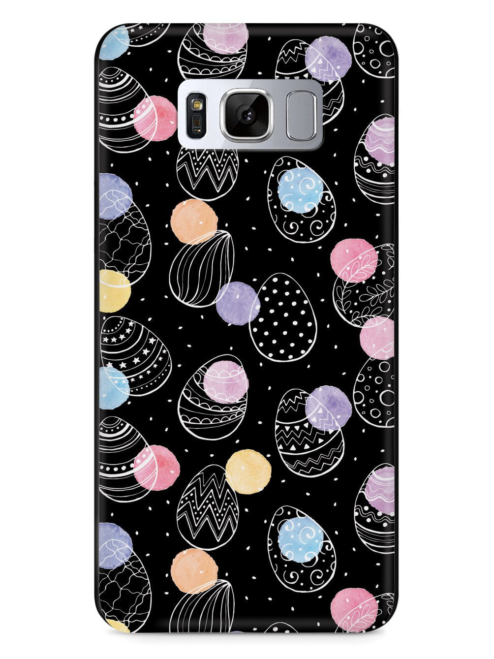 Easter Egg Pattern - Black Case