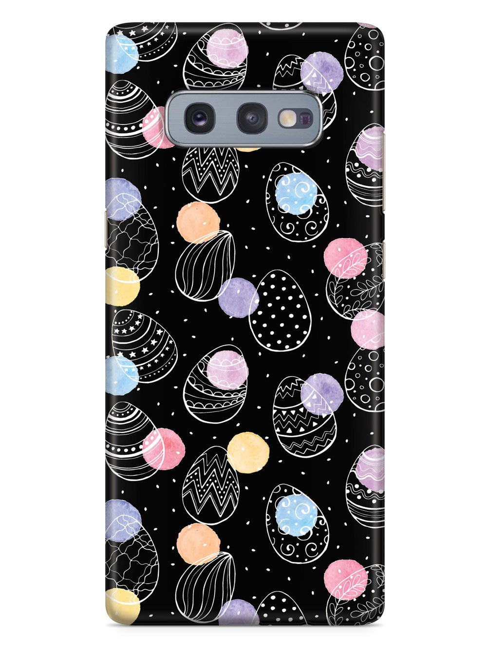 Easter Egg Pattern - Black Case