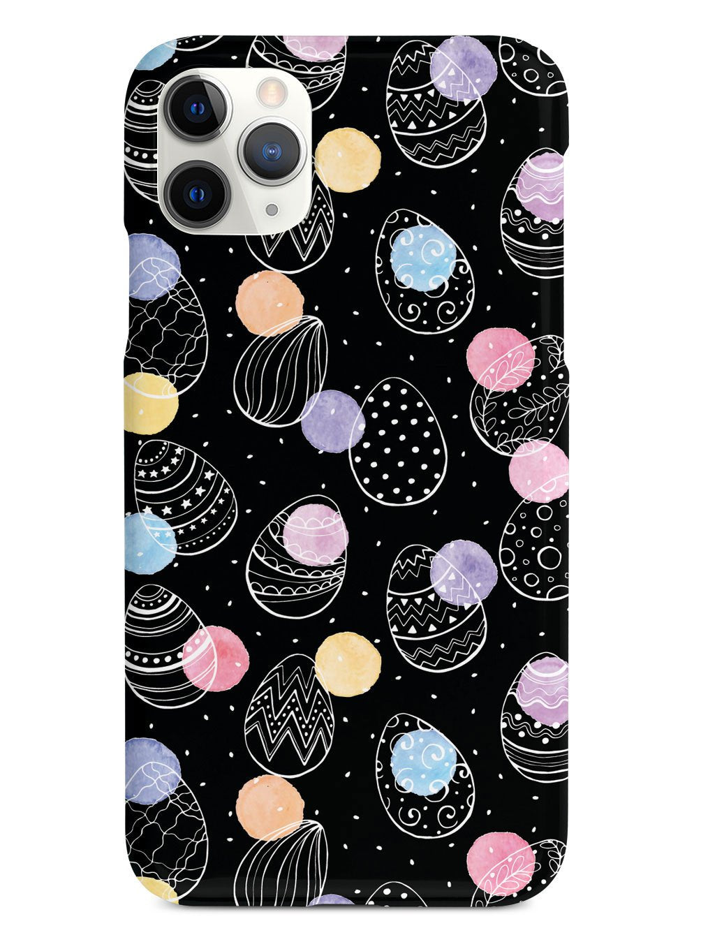 Easter Egg Pattern - Black Case