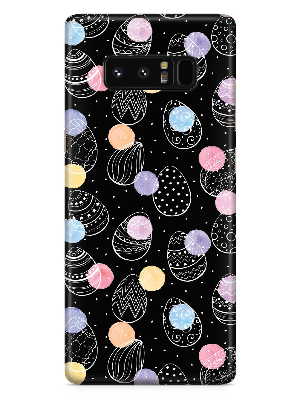 Easter Egg Pattern - Black Case