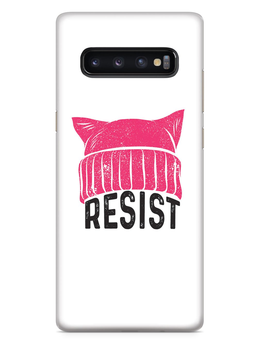 RESIST - Pussy Hat - White Case