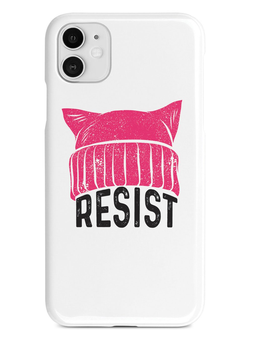 RESIST - Pussy Hat - White Case