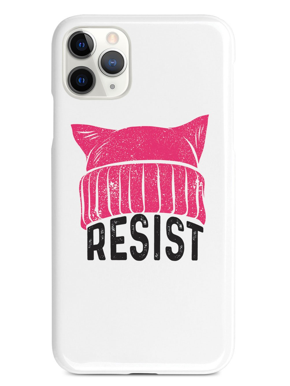 RESIST - Pussy Hat - White Case