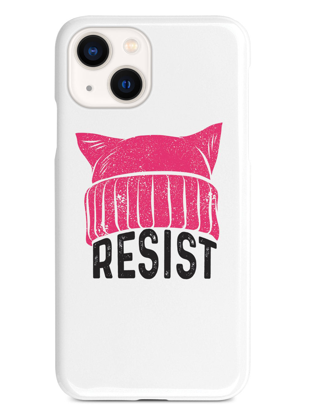 RESIST - Pussy Hat - White Case