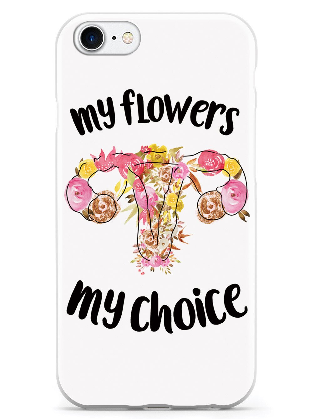 My Flowers My Choice - White Case
