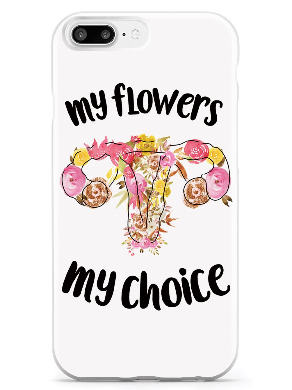 My Flowers My Choice - White Case