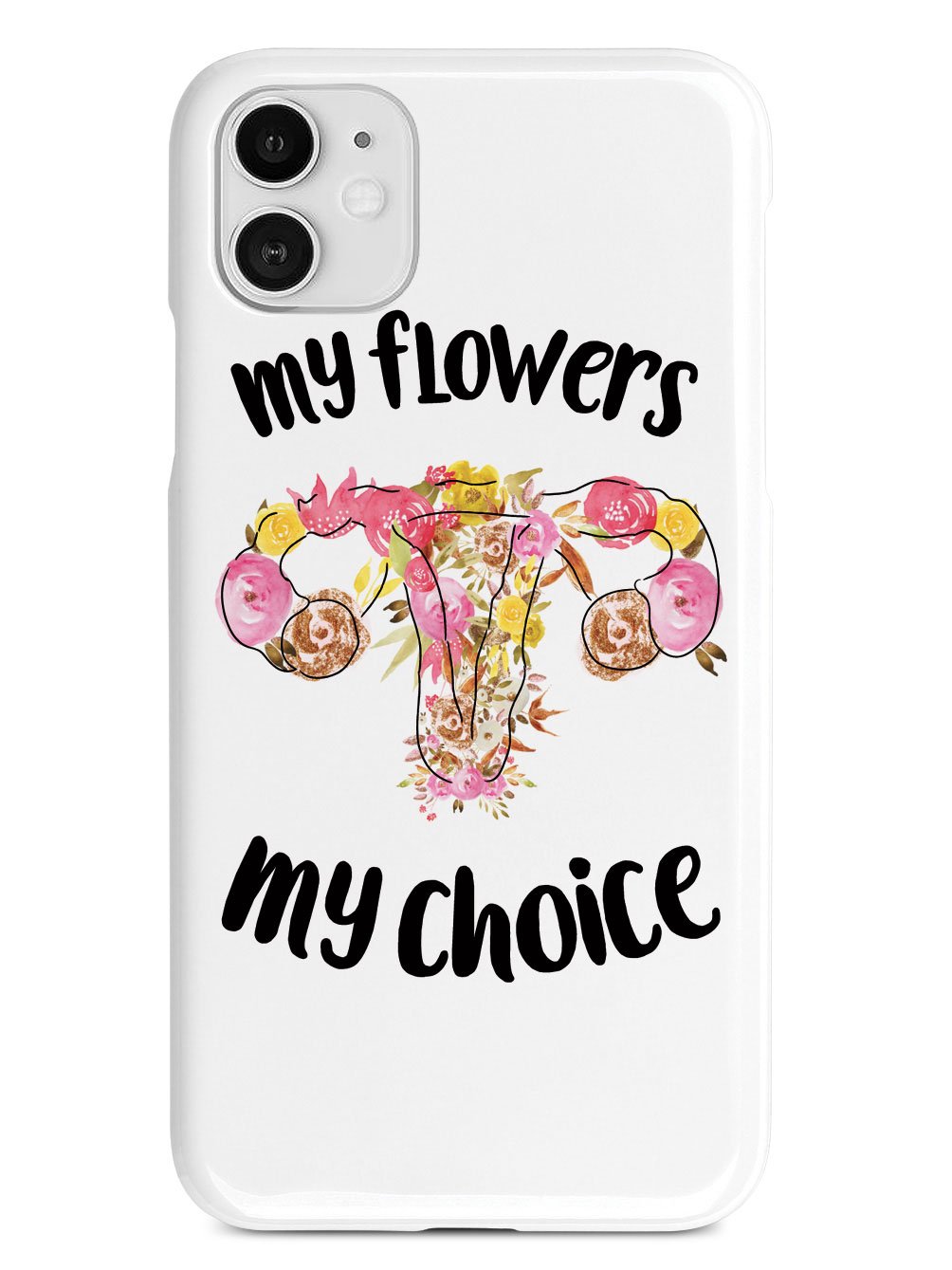 My Flowers My Choice - White Case