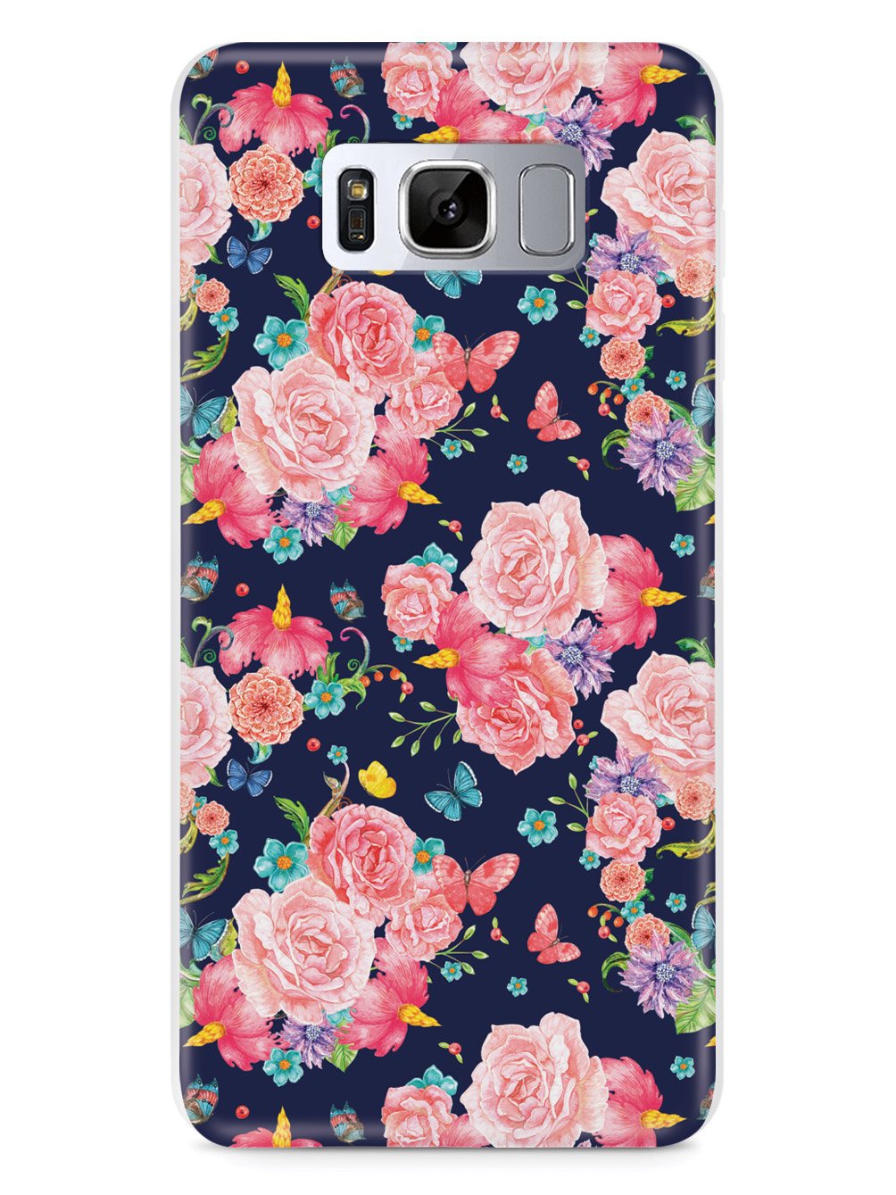 Pretty Summer Pattern - White Case
