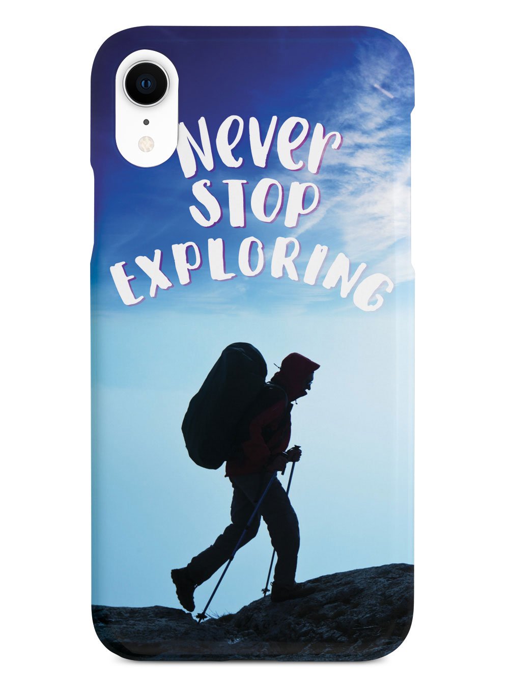 Never Stop Exploring - Black Case
