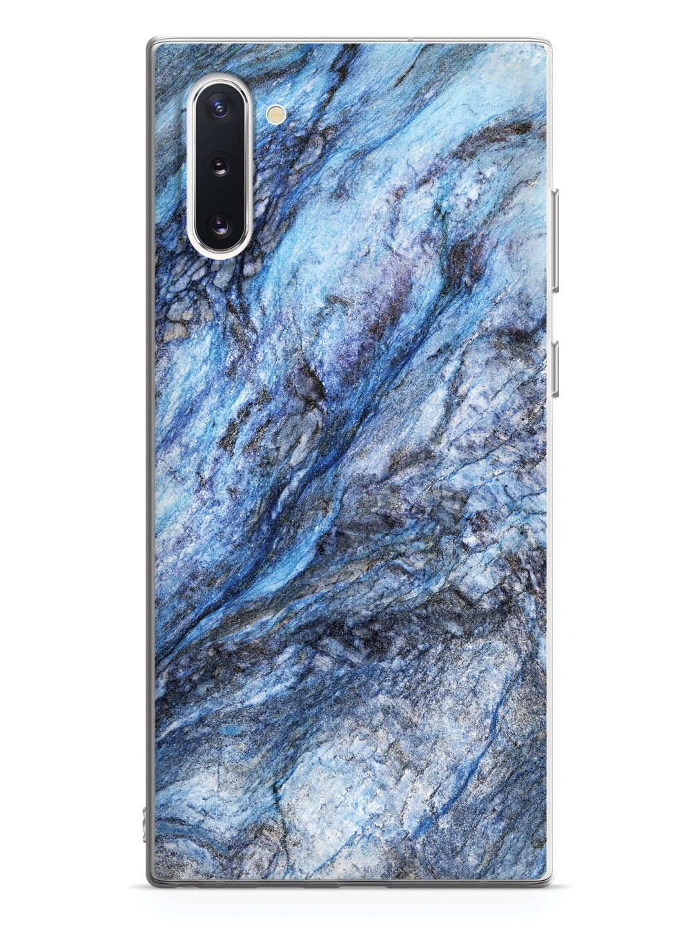 Textured Rough Blue Marble Case