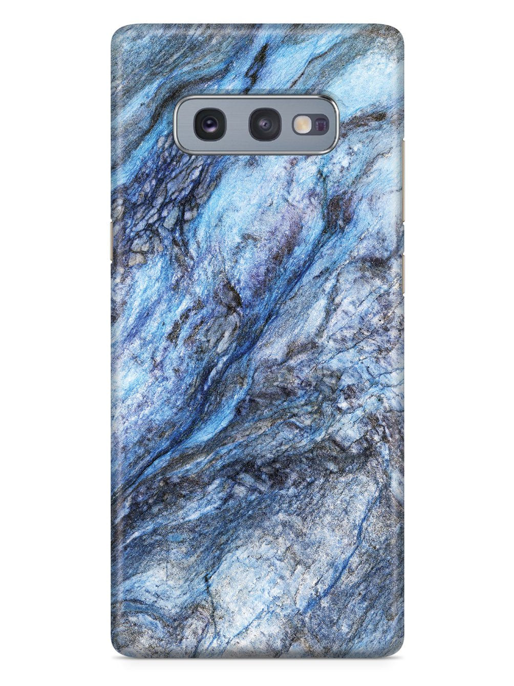 Textured Rough Blue Marble Case