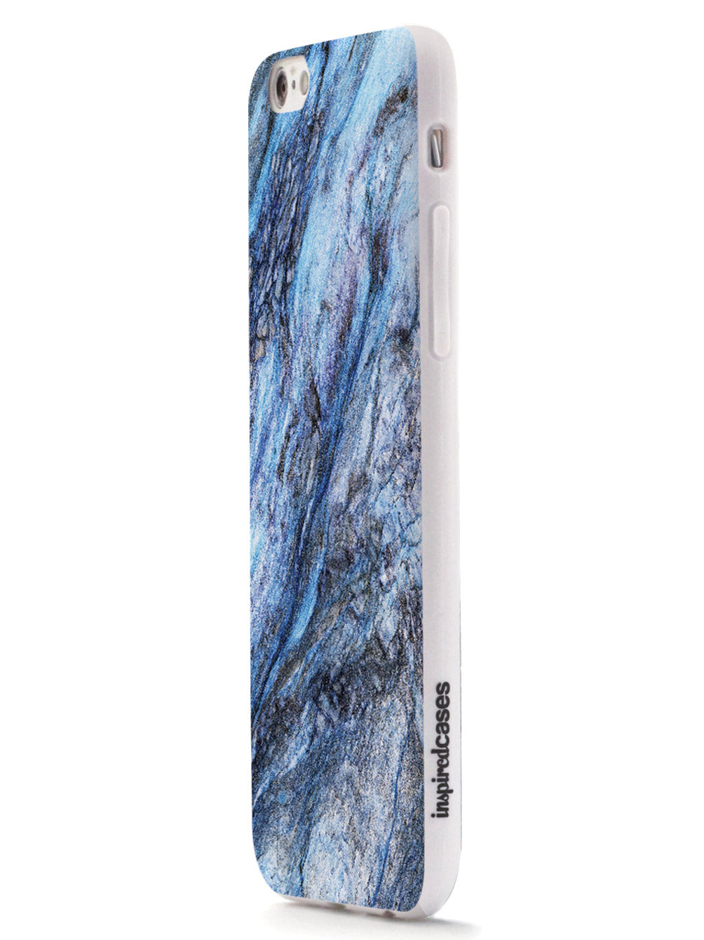Textured Rough Blue Marble Case