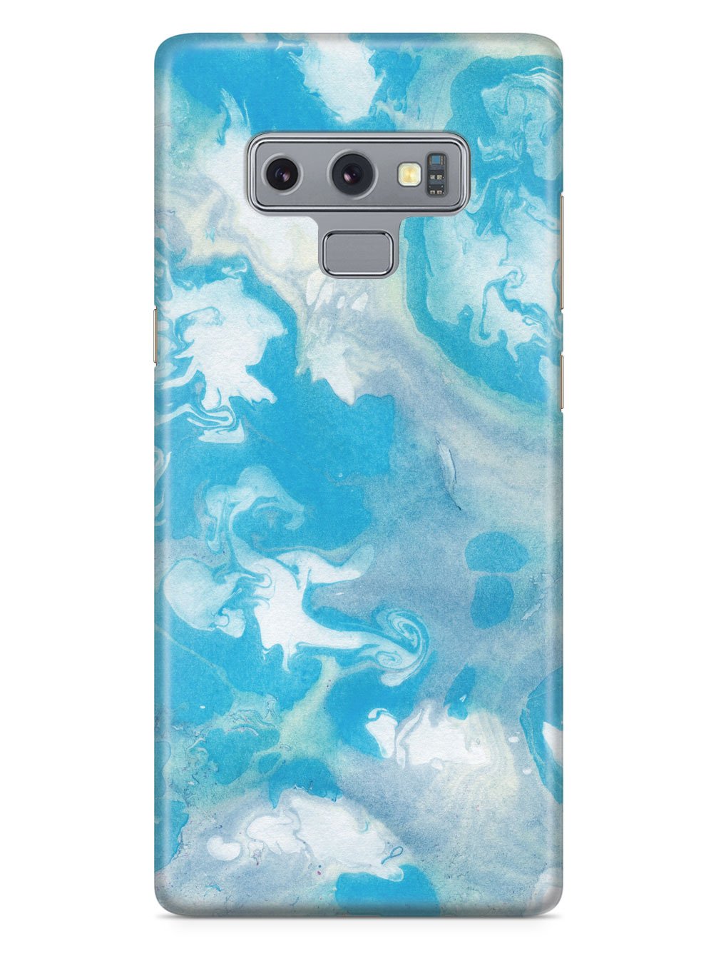 Ink Marble Elements - Blue and White Case