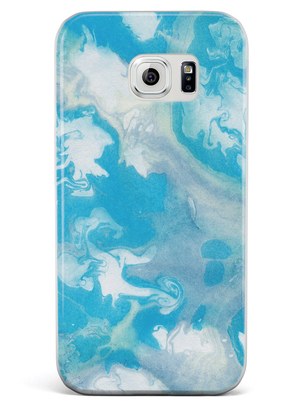 Ink Marble Elements - Blue and White Case