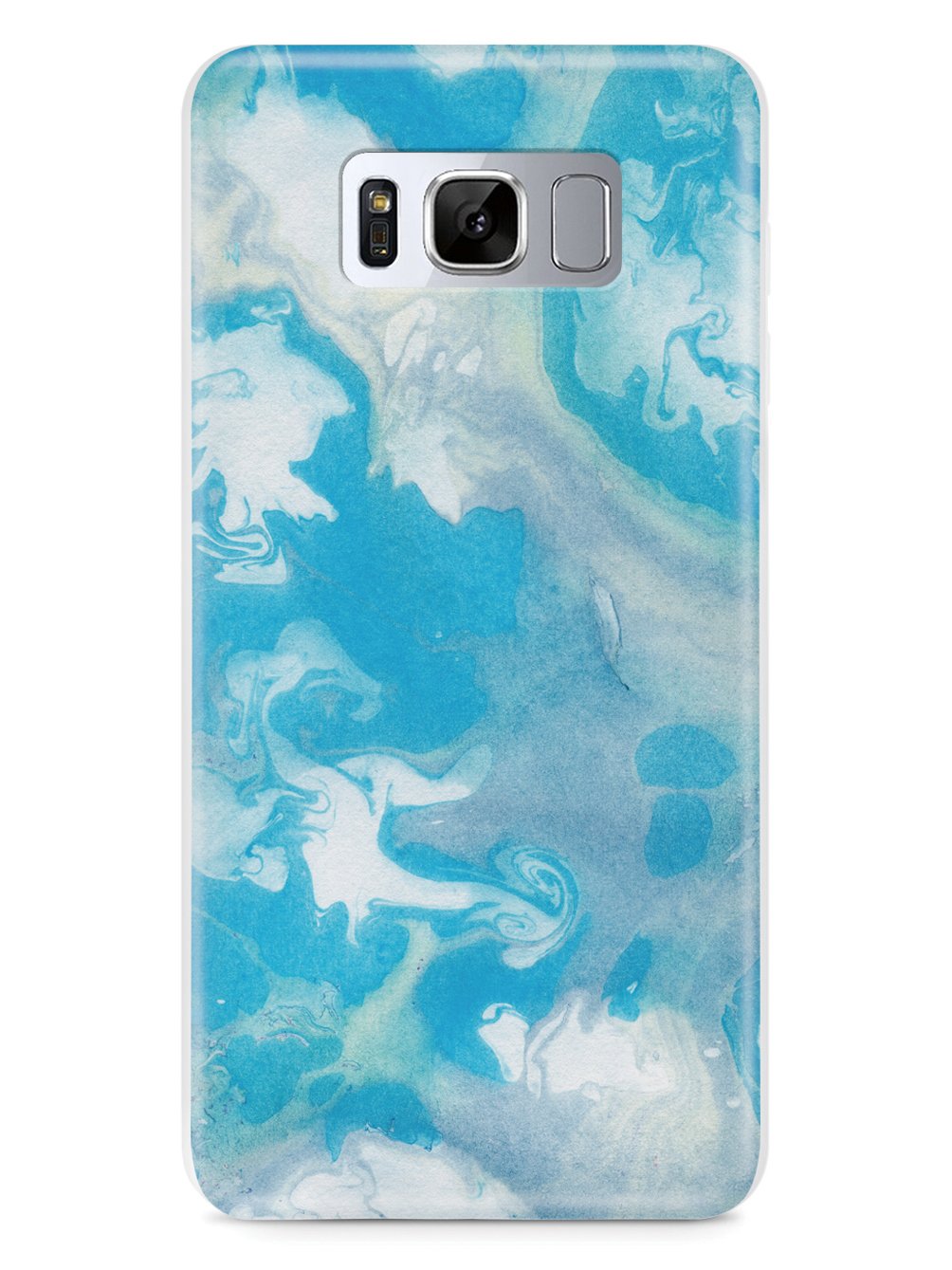 Ink Marble Elements - Blue and White Case