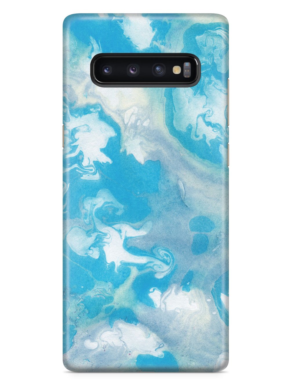 Ink Marble Elements - Blue and White Case
