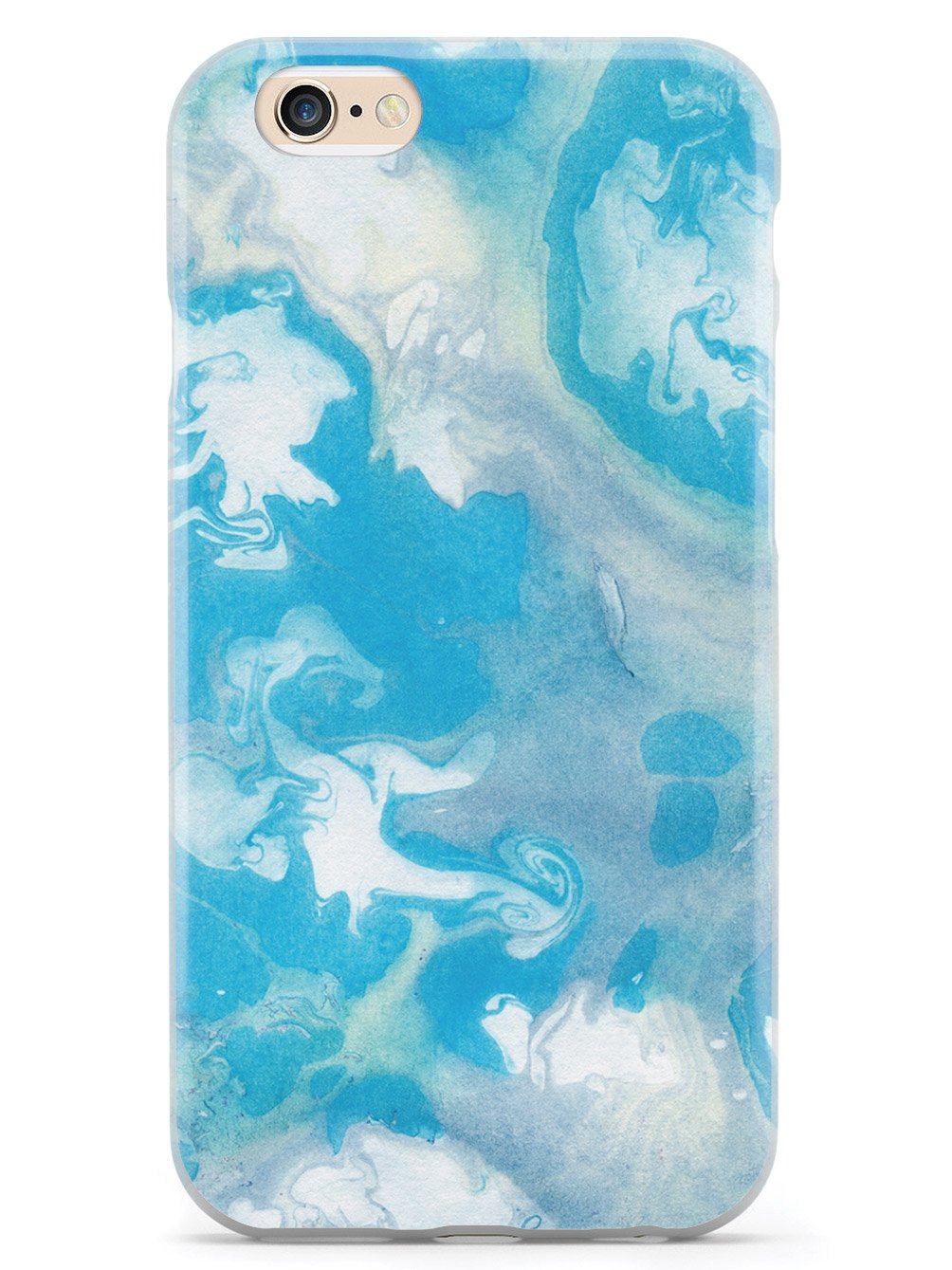 Ink Marble Elements - Blue and White Case