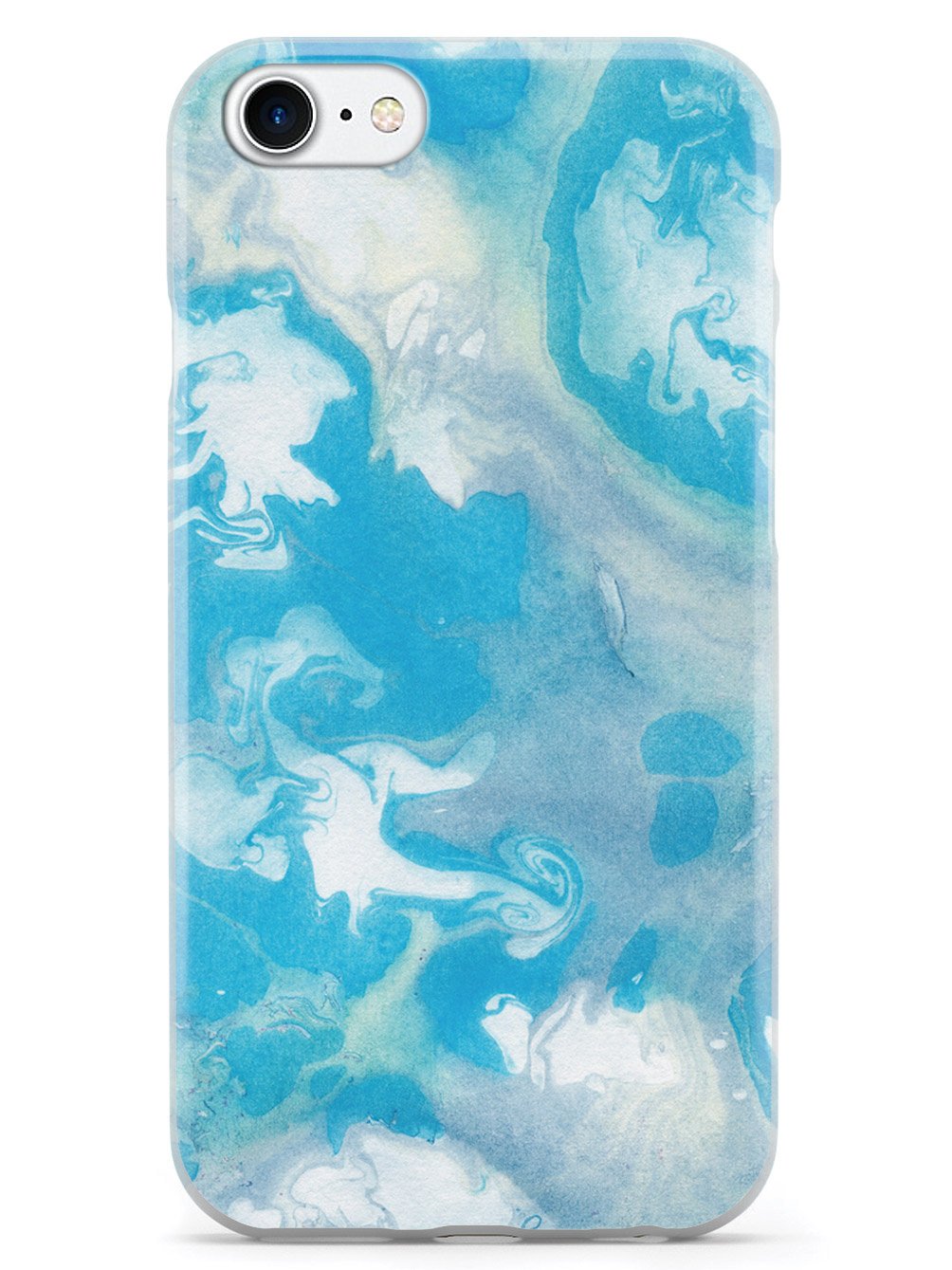 Ink Marble Elements - Blue and White Case