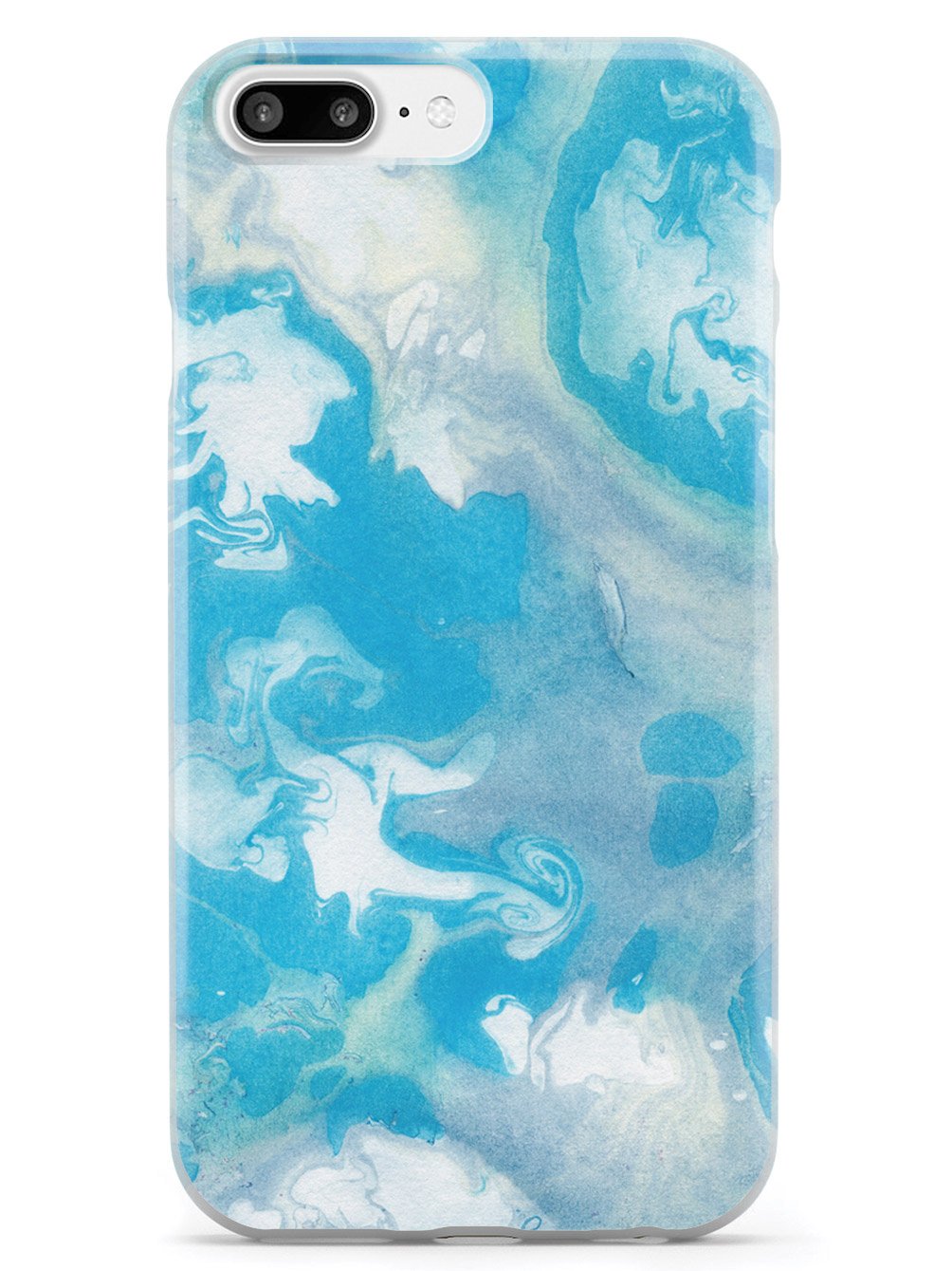 Ink Marble Elements - Blue and White Case