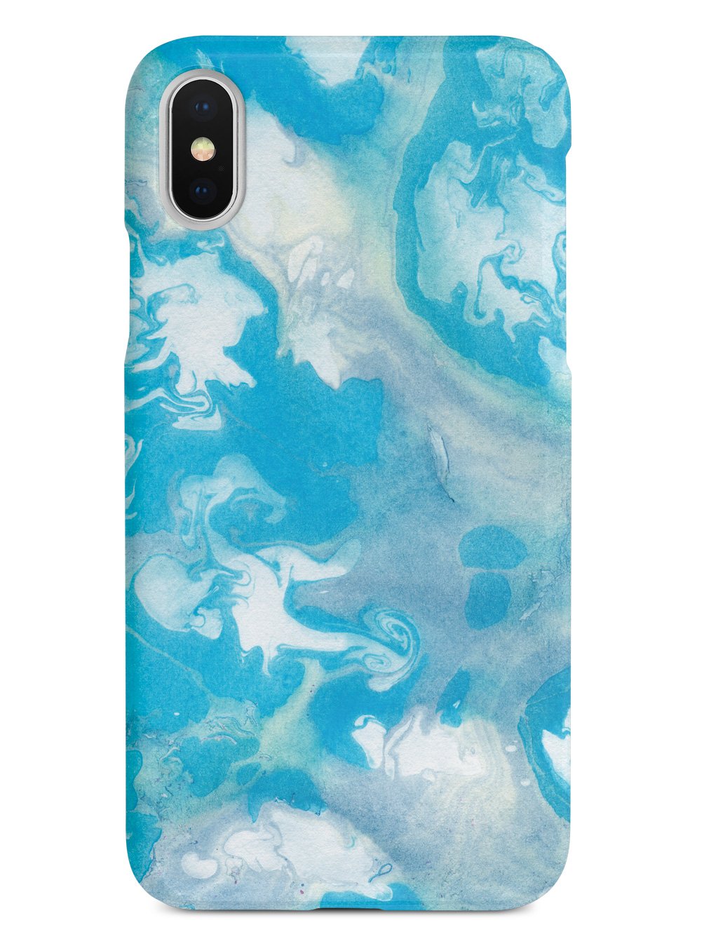 Ink Marble Elements - Blue and White Case
