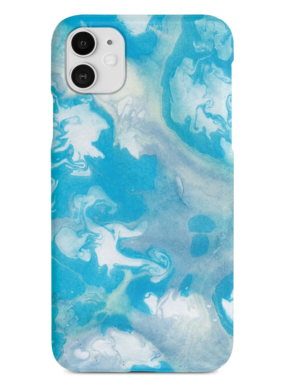 Ink Marble Elements - Blue and White Case