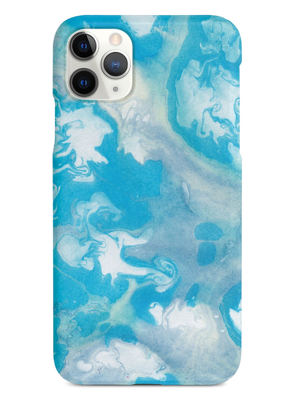 Ink Marble Elements - Blue and White Case