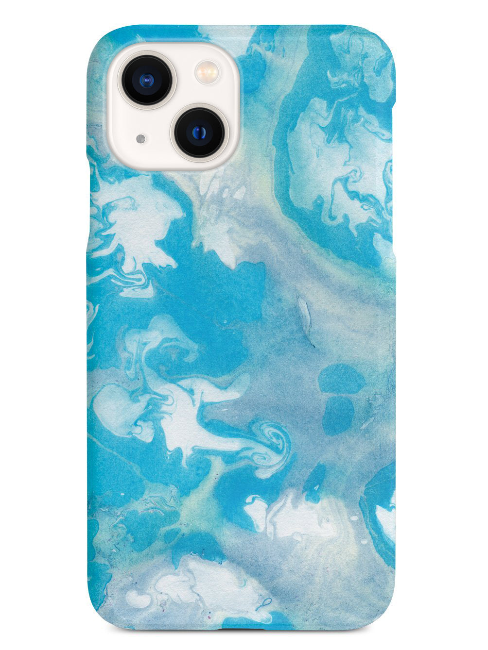 Ink Marble Elements - Blue and White Case