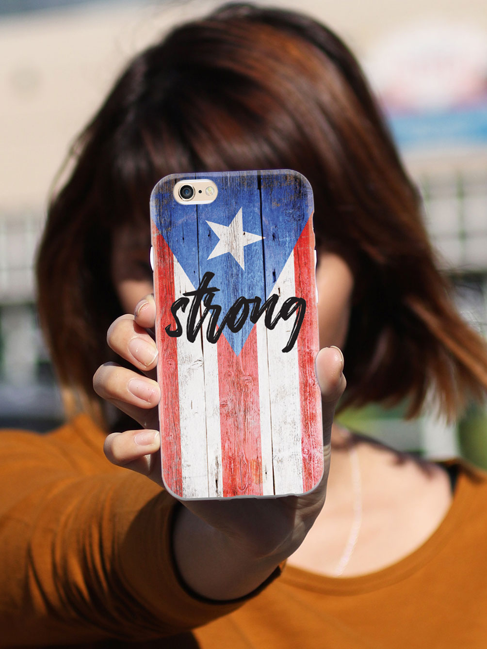 Puerto Rico Strong - Textured Flag Case
