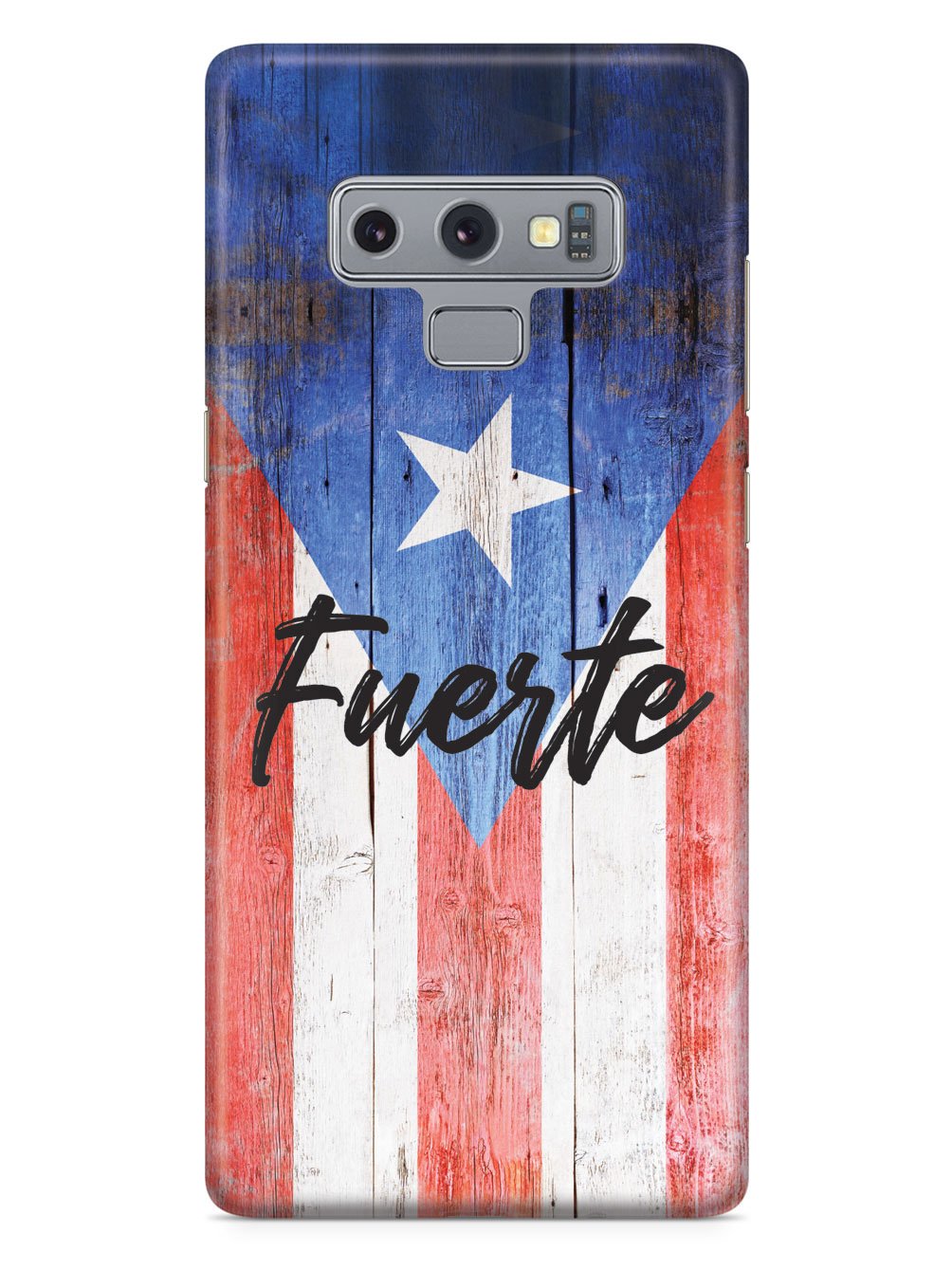 Puerto Rico Fuerte (Strong) - Textured Flag Case