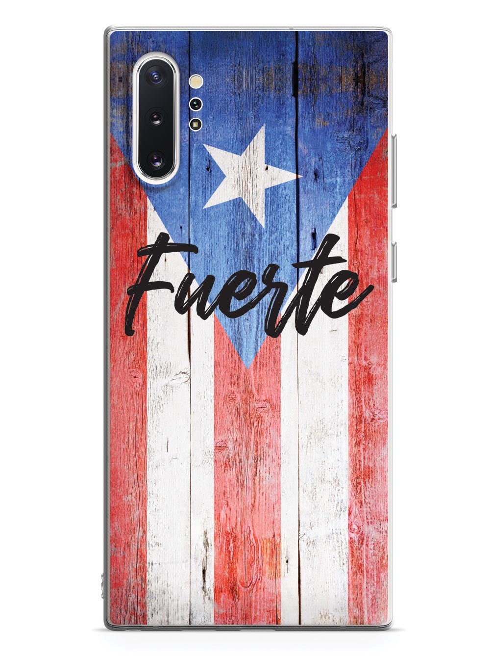 Puerto Rico Fuerte (Strong) - Textured Flag Case